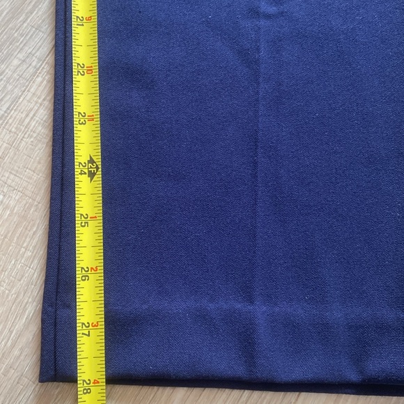 NEW Alia Navy Dressy Straight Pants 14 - Picture 6 of 9